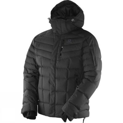 Chaquetas Salomon Icetown Hombre - Negras - Chile WNT235806